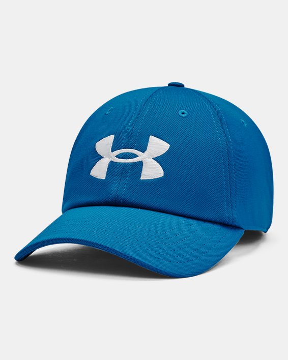 Men's UA Blitzing Adjustable Hat, Blue, pdpMainDesktop image number 0
